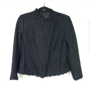 Ann Taylor Womens Blazer Jacket Sz XS Black